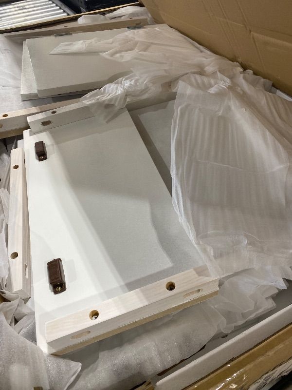 Photo 1 of WHITE BUNK BEDS BOX 2 OF 3