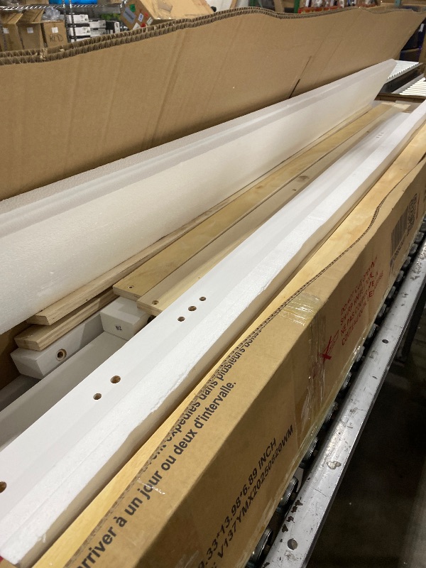 Photo 1 of WHITE BUNK BEDS BOX 2 OF 3 