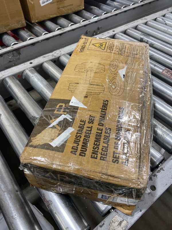 Photo 1 of CAP Barbell 52.5 lb Set Adjustable Dumbbell Set - Single Handle | Classic Adjustable Dumbbells with Weight Plates, Star Lock Collars, and Connector for Home Gym Strength Training