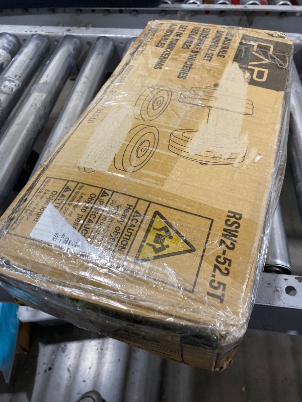 Photo 1 of CAP Barbell 52.5 lb Set Adjustable Dumbbell Set - Single Handle | Classic Adjustable Dumbbells with Weight Plates, Star Lock Collars, and Connector for Home Gym Strength Training