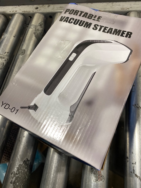 Photo 1 of **********DAMAGED*******
Vacuum Steamer for Clothes, 3200Pa Suction Handheld Clothes Steamer, Dual Mode, LED Display, Portable Travel Steamers for Clothes, Steaming & Ironing 2 In 1, 160ml Water Tank (for 110-120V) - Black