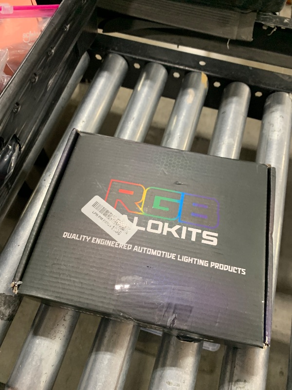 Photo 1 of RGB Halo Kits Multicolored LED Logo to fit GMC Front Emblem - Illuminated Truck Logos 2007-2018 Sierra Models - Replacement to fit GMC Emblems for Trucks - LED Truck Logo Emblems - Made in USA