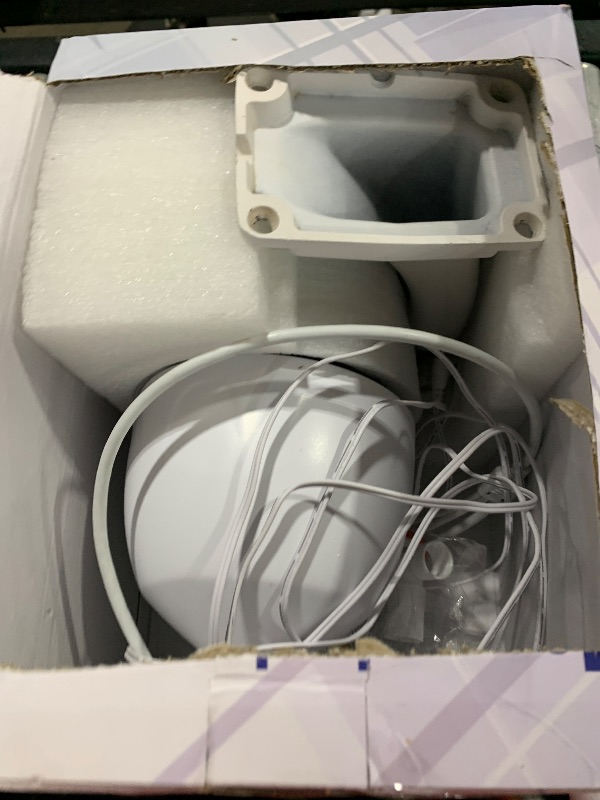 Photo 1 of funxwe 8MP 4K 30X Optical Zoom Security PTZ Wireless IP Camera, 2.4GHz 5GHz Dual WiFi, Motion Auto Tracking Color Night Vision, Support Bluetooth Connection