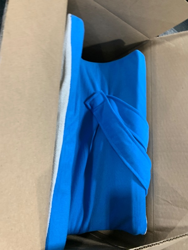 Photo 1 of KAAMOS Hip Abduction Pillow, 2-in-1 Hip Replacement Pillows After Hips Surgery, Abductor Wedge Pillows for Legs Separator, Knee Surgery Replacement Recovery Aids, Abduction Foam Wedge with Straps