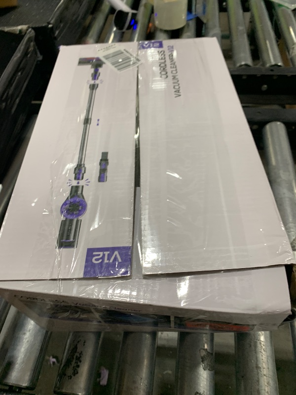 Photo 1 of Comvtu Cordless Vacuum Cleaner Rechargeable with 2600mAh Detachable Battery, Powerful Vacuums with 2 Adjustable Modes, Lightweight Portable Stick Vacuum for Home (Indigo Purple)