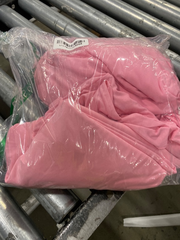 Photo 1 of Wokceer Wedding Arch Backdrop Cover 7.2FT, 6FT Spandex Fitted Wedding Arch Stand Covers 2 Set Round Top Chiara Backdrop Stands Cover for Birthday Party Ceremony Banquet Decoration Pink