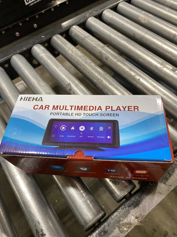 Photo 1 of 8.1" Portable Wireless Carplay Car Stereo, Apple CarPlay & Android Auto, 2K Built-in Dash Cam, 1080P Backup Camera, Plug & Play Touchscreen with Offline GPS Navigation, Bluetooth 5.2 for Truck SUV RV