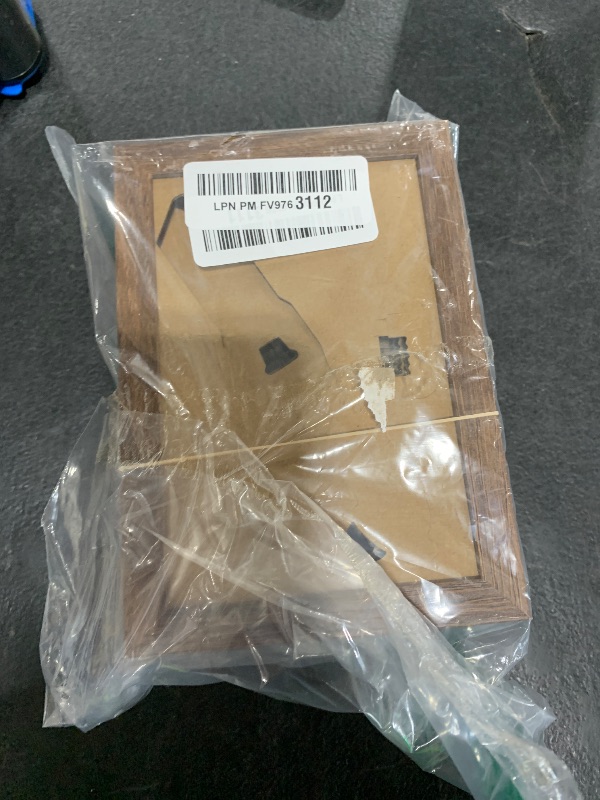 Photo 1 of **********MISSING PARTS*******
Giftgarden 5x7 Picture Frame Brown Set of 12, Multi Rustic Walnut Wood-Color 5 by 7 Photo Frames Bulk for Wall or Tabletop Display