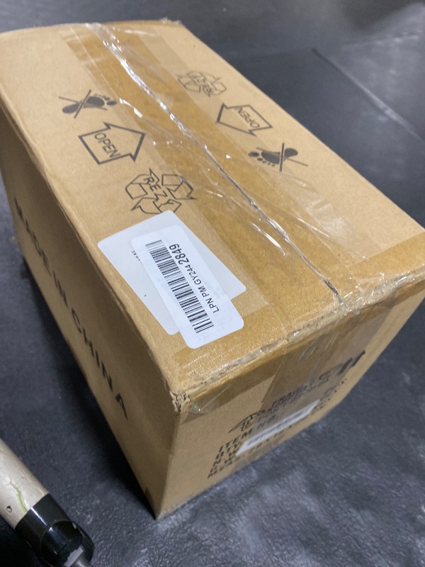 Photo 1 of 1-Light Rustic Wall Sconces Farmhouse Bathroom Light Fixtures Over Mirror, Handmade Wood Vanity Light Fixtures with Pretty Glass Shade, Wall Sconce for Bathroom Hallway Bedroom