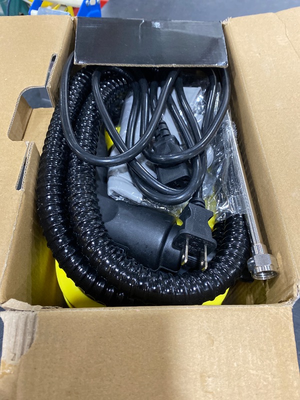 Photo 1 of Steam Cleaner,15s Heat-Up,1.6L Tank,3-Level Adjustable Handle,2500W Steamer for Cleaning,Portable Steamer for Cleaning with 16PCS Accessories,Steam Cleaner for Home,Grout,Tile,Couch,Car,Dirt,Grease