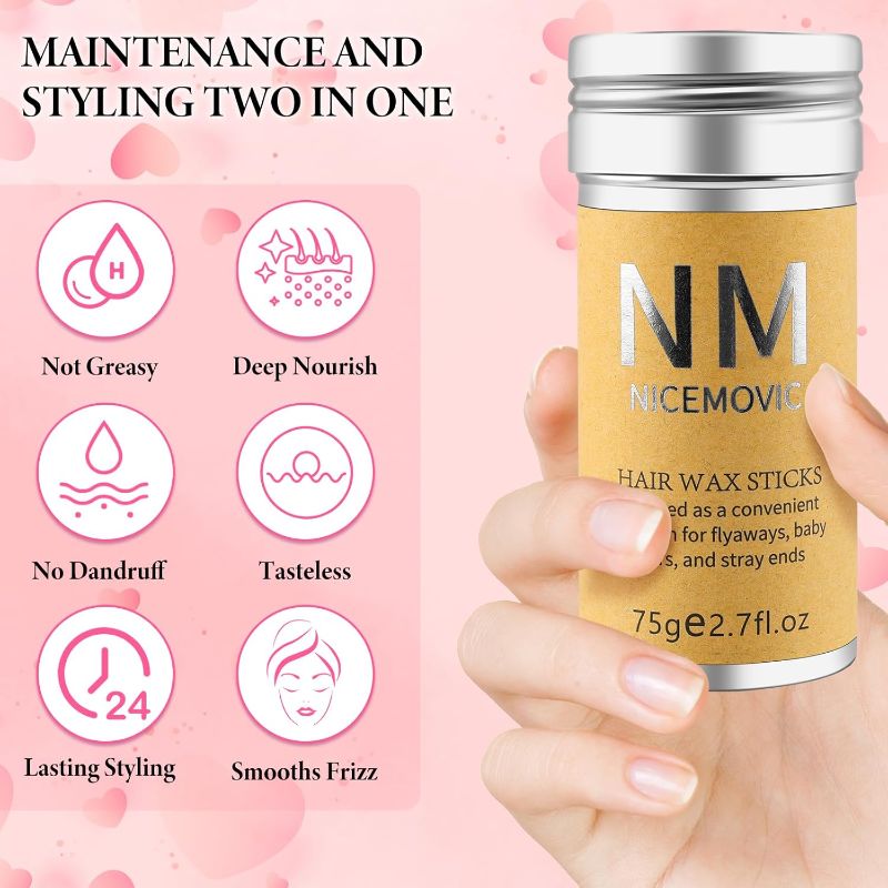 Photo 1 of  Hairs Slick Stick Styling Tools Baby Hairs Gel Black