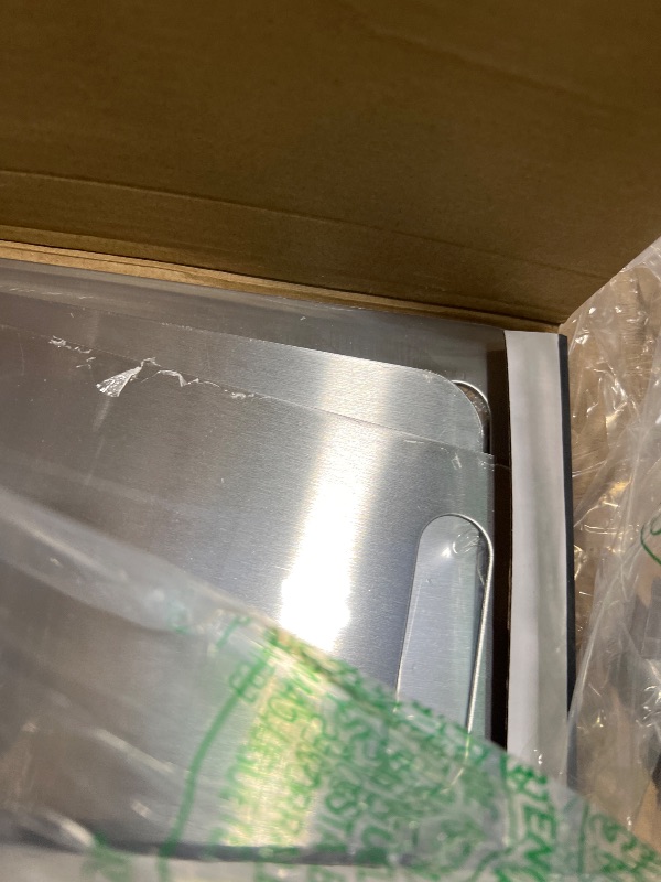 Photo 1 of Titanium Cutting Boards Set of 3, 100% Pure Titanium Kitchen Cutting Board, Double-Sided Non-Toxic Cutting Board, Ideal for Slicing and Dicing Meats, Features Handle, Dishwasher Safe