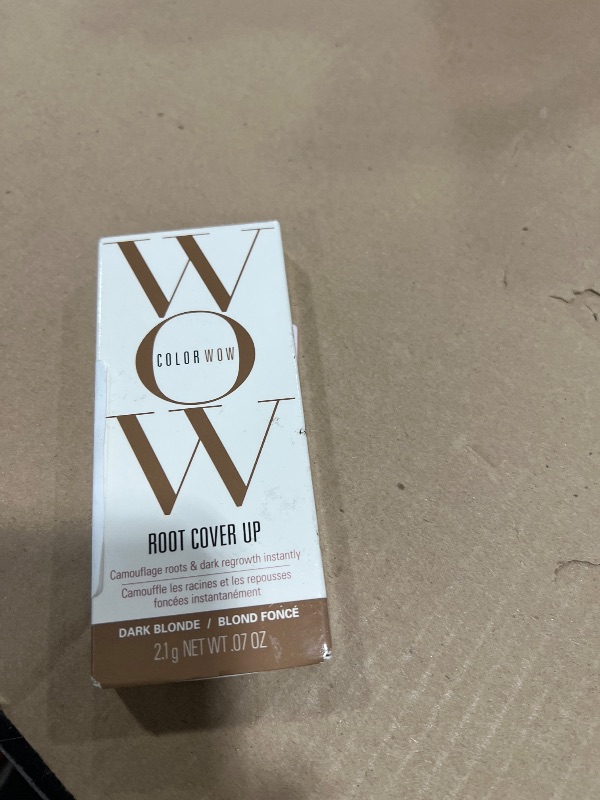 Photo 1 of COLOR WOW Root Cover Up, Dark Blonde – Instant Grey Coverage and Highlight Touch-Up, Water and Sweat Resistant, No mess Award-Winning Formula