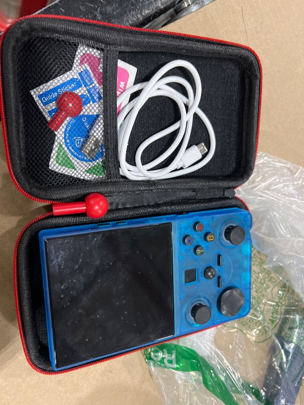 Photo 1 of DC40V Retro Handheld Game Console - 4.0 Inch Retro Gaming Console with Preloaded 20,000+ Classic Games, Open Source Linux System, Built-in 64G TF Card, Portable Pocket Hand Held Video Game