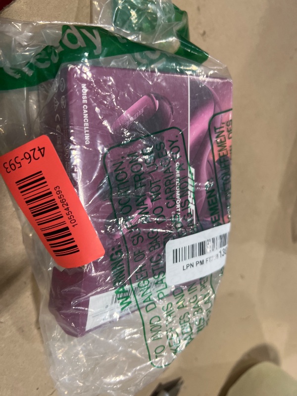 Photo 1 of Bose QuietComfort Ultra Earbuds (2nd Gen) - Wireless Noise Cancelling Earbuds with Mic, Immersive Audio, USB-C Charging, Up to 6 Hours Battery, IPX4 Rating, Deep Plum - Limited Edition Color