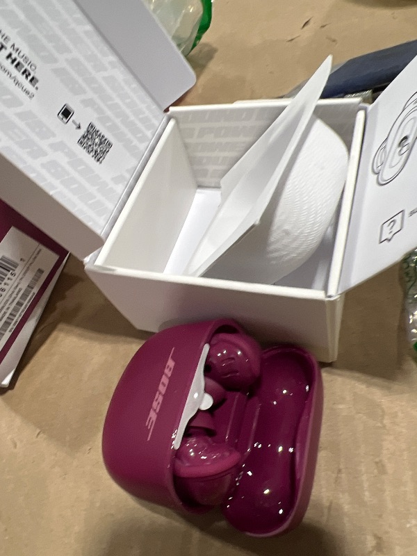Photo 1 of Bose QuietComfort Ultra Earbuds (2nd Gen) - Wireless Noise Cancelling Earbuds with Mic, Immersive Audio, USB-C Charging, Up to 6 Hours Battery, IPX4 Rating, Deep Plum - Limited Edition Color