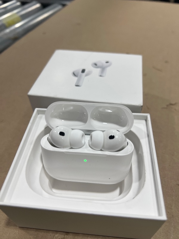 Photo 1 of Apple AirPods Pro 3 Wireless Earbuds, Active Noise Cancellation, Live Translation, Heart Rate Sensing, Hearing Aid Feature, Bluetooth Headphones, Spatial Audio, High-Fidelity Sound, USB-C Charging