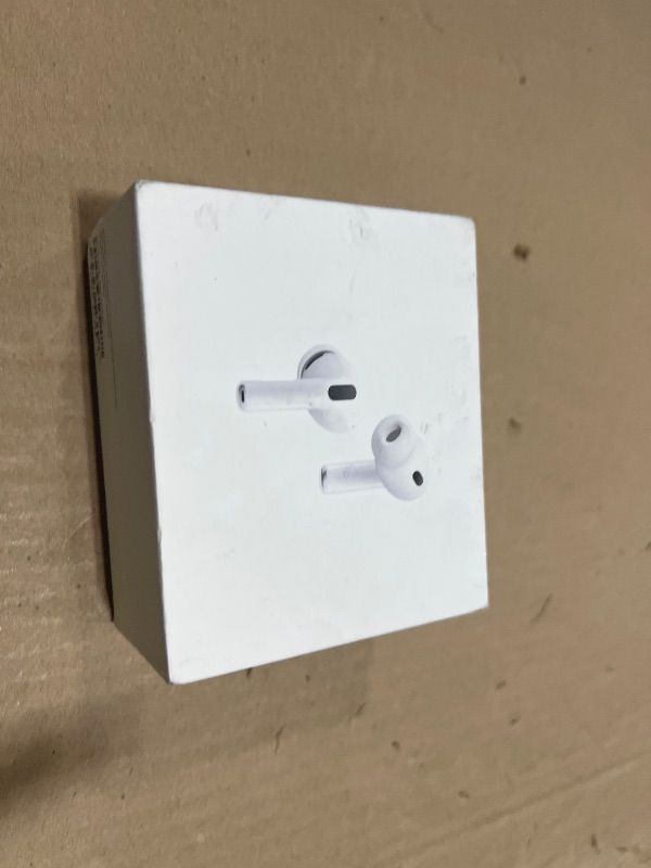 Photo 1 of Apple AirPods Pro 3 Wireless Earbuds, Active Noise Cancellation, Live Translation, Heart Rate Sensing, Hearing Aid Feature, Bluetooth Headphones, Spatial Audio, High-Fidelity Sound, USB-C Charging