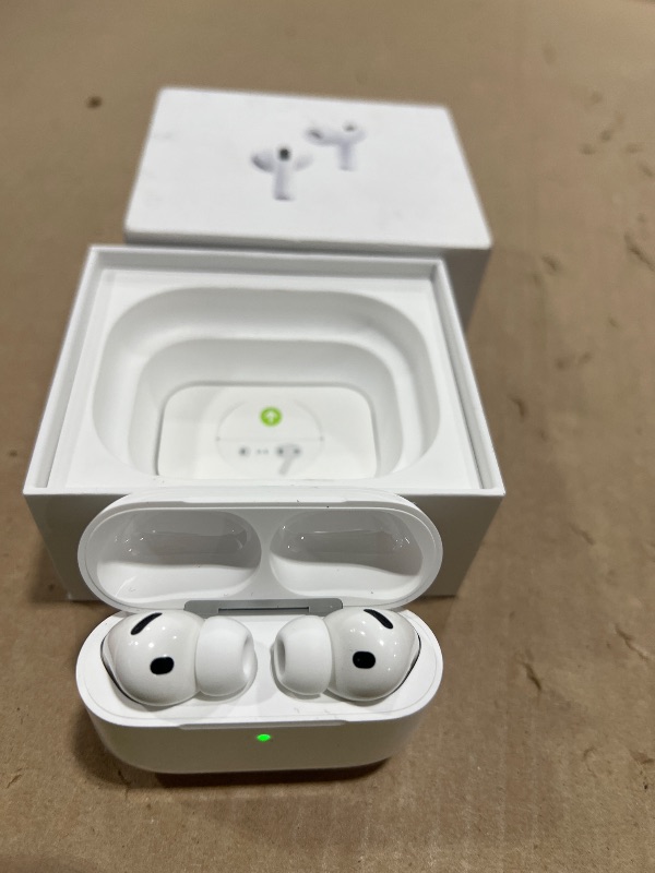 Photo 1 of Apple AirPods Pro 3 Wireless Earbuds, Active Noise Cancellation, Live Translation, Heart Rate Sensing, Hearing Aid Feature, Bluetooth Headphones, Spatial Audio, High-Fidelity Sound, USB-C Charging