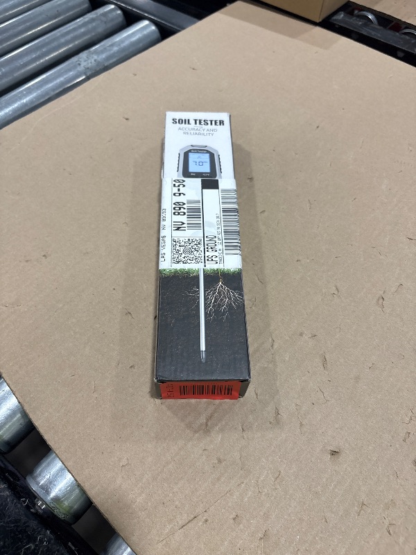 Photo 1 of YAMRON 4-in-1 Soil Moisture Meter, Digital Plant Temperature/Soil Moisture Test & PH Meter/Sunlight Intensity, Backlight LCD Display for Gardening, Farming and Outdoor Plants