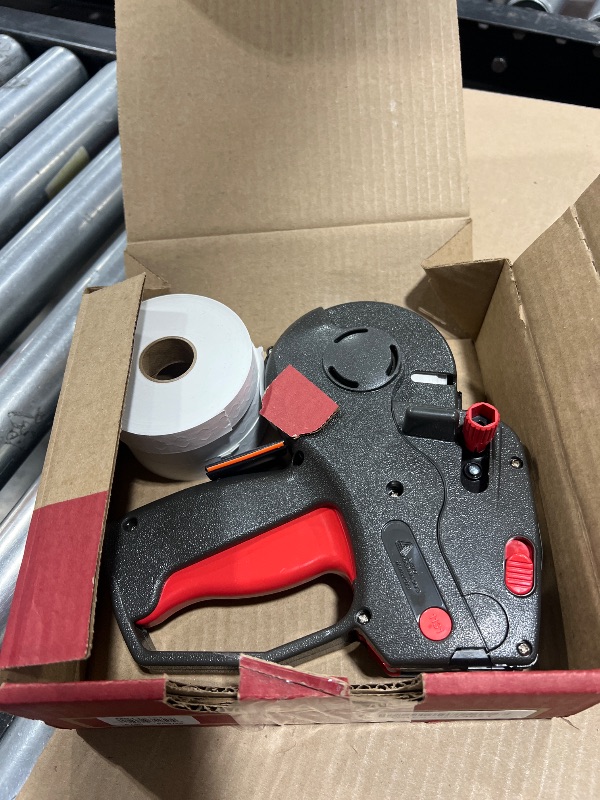 Photo 1 of Perco Monarch 1131 Pricing Gun with Labels Starter Kit: Includes Price Gun, 10,000 White Pricing Labels and Preloaded Inker