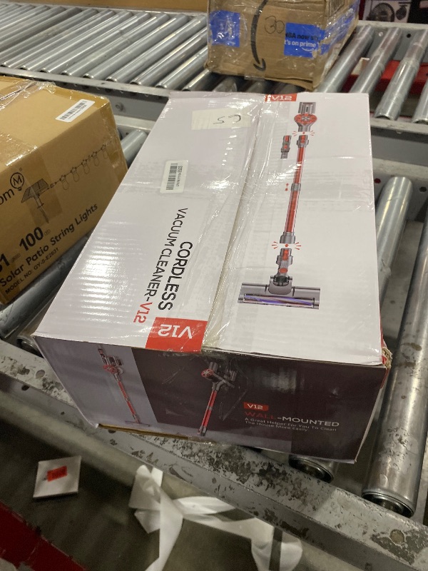 Photo 1 of Comvtu Cordless Vacuum Cleaner for Home, 80,000PRM Powerful 4 in 1 Lightweight Stick Vacuum with 2 Adjustable Suctions, Max 40 Mins Runtime, 2600mAh Rechargeable Vacuum Cleaners (Rave Red)