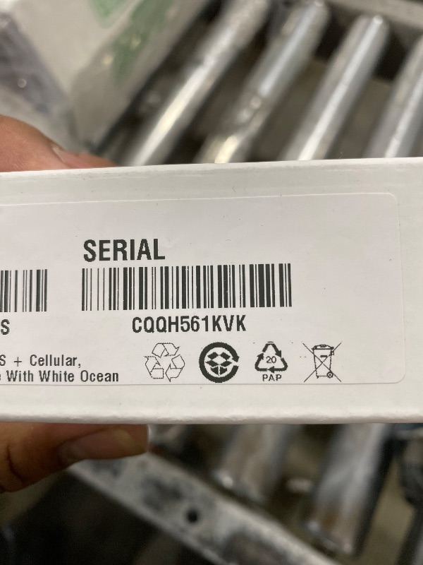 Photo 1 of Apple Watch Ultra 2 [GPS + Cellular, 49mm] - Titanium Case With White Ocean Band, One Size (Renewed Premium)