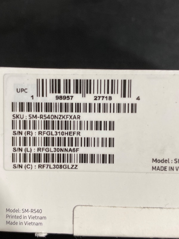 Photo 1 of Samsung Galaxy Buds 4 (2026) AI True Wireless Bluetooth Earbuds, Noise Cancelling, Hi-Res Audio, 1-Way Speaker, New Fit, IP54, Live Translation, Black [US Version, 2 Yr Warranty]