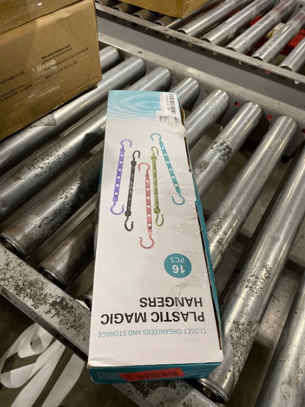 Photo 1 of Space Saving Hangers for 96 Clothes, Reinforced Collapsible Hangers with 360° Swivel Hook, Hanger Hooks Space Saver for Closet Organizers and Storage, Dorm Room Essentials, Fully Assembled, Black