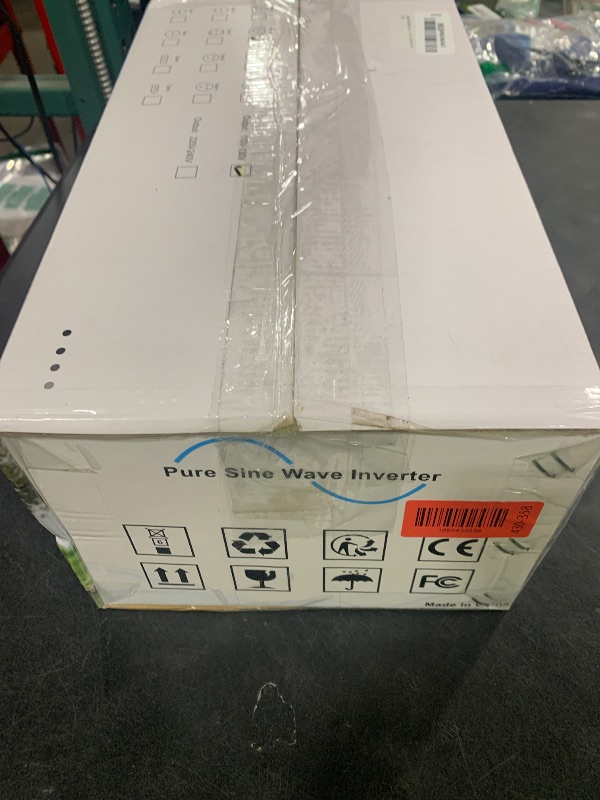 Photo 1 of LANDERPOW Pure Sine Wave 3500W Power Inverter 12V DC to 120V AC for RV, Truck, Home, Off-Grid, Solar, Inverter with 3 AC Outlet, 30W USB-C, 5V 3.1A USB, Hardwire Port, 15FT Remote Control, Surge 7000W