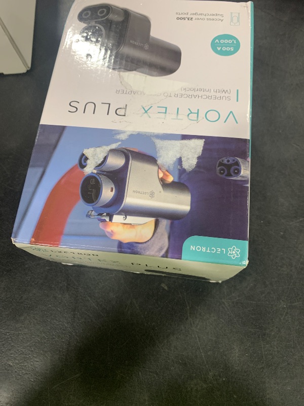 Photo 1 of Lectron NACS to CCS Electric Vehicle Adapter with Interlock - (500A/1,000V) - Compatible with Tesla Superchargers - CCS1 EV Fast Charging with Vortex Plus [Check Automaker for Compatibility] - UL 2252