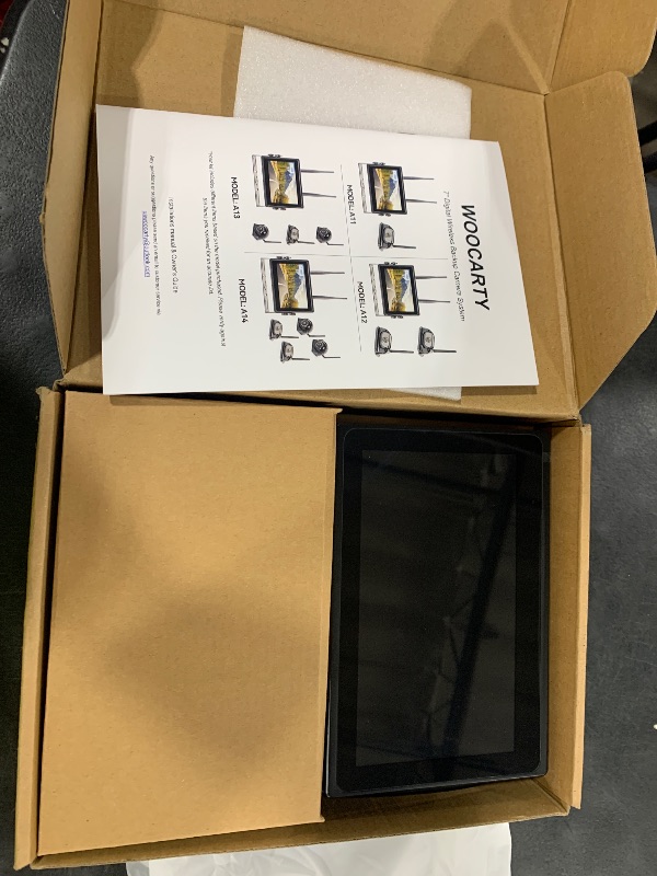 Photo 1 of WOOCARTY Wireless RV Backup Camera System 7" 1080P Touch Screen & 3 Cameras, Compatible with Furrion Pre-Wired Plug, DVR Monitor & Waterproof Night Vision Rear Side View Camera for Trailer Truck, A13