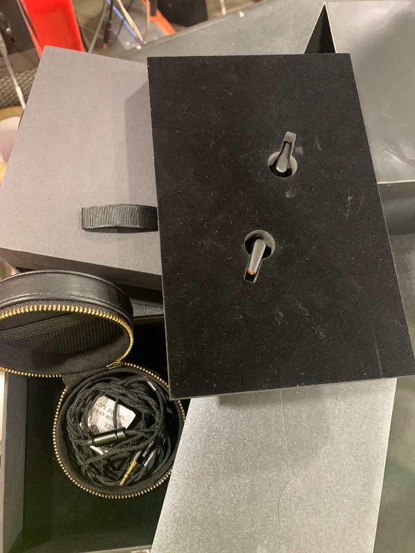 Photo 1 of EBX25Ti Flagship Flat-Head HiFi Wired Earbud, 14.2mm Beryllium-Plated Diaphragm in-Ear Earphone, 6N OCC & Silver-Plated Copper MMCX Detachable Cable Headphone for Audiophile (3.5mm Black no Mic