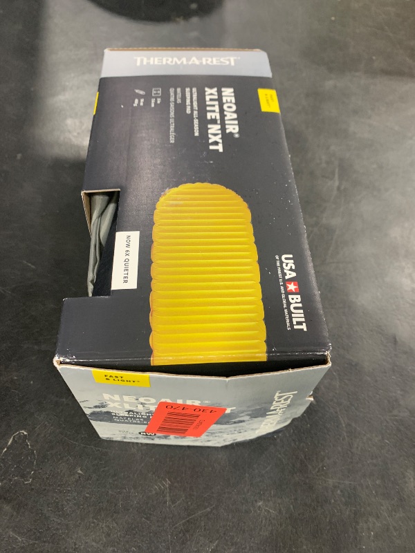 Photo 1 of Therm-a-Rest NeoAir Xlite NXT Ultralight Camping and Backpacking Sleeping Pad, Solar Flare, Regular Wide