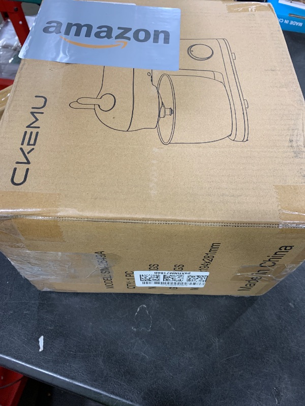 Photo 1 of CKEMU Stand Mixer, Compact & Space-Saving, Stainless Steel Bowl, Unique & Playful Design, Effcient 300W Motor, Dishwasher-Safe Attachments, SM-2549A (Pink)