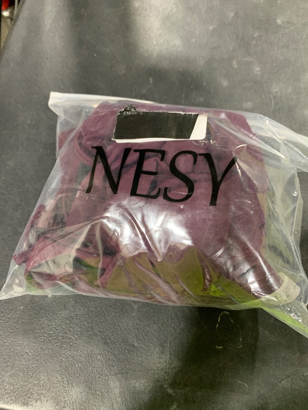 Photo 1 of 2 PIECE  BURGUNDY SIZE L BATHING SUIT