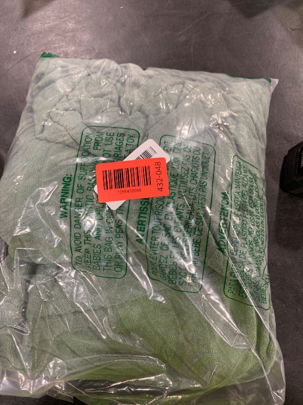 Photo 1 of MIFXIN Wingback Chair Slipcover 2 Piece Stretch Wing Back Chair Cover with Cushion Cover Soft Washable Armchair Furniture Protector for Living Room Bedroom (Jacquard Green)