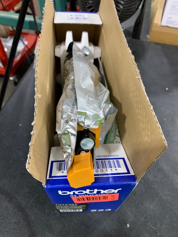 Photo 1 of Brother Genuine TN223BK, Standard Yield Toner Cartridge, Replacement Black Toner, Page Yield Up to 1,400 Pages, TN223, Amazon Dash Replenishment Cartridge