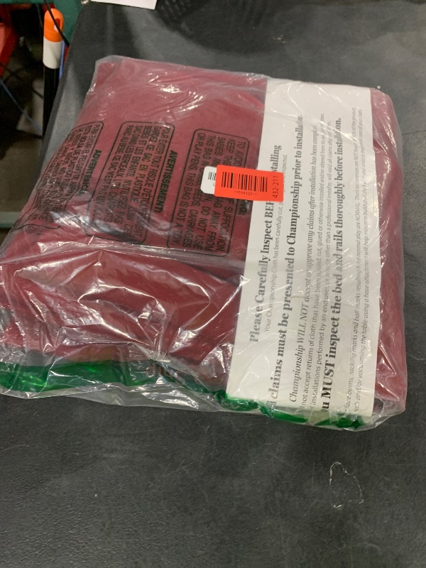 Photo 1 of Championship Saturn II Billiards Cloth Pool Table Felt , Burgundy, 7-Feet