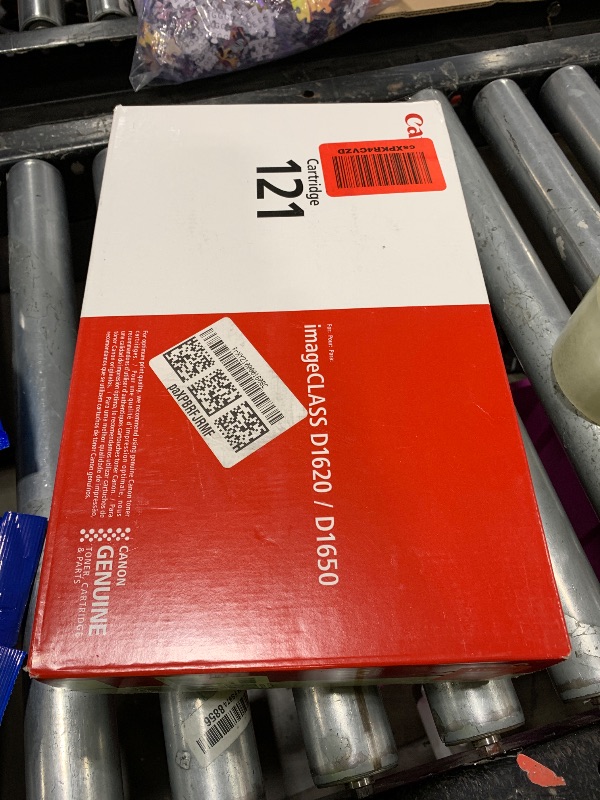 Photo 1 of Canon Genuine 121 Black Toner Cartridge Compatible with D1650, D1620