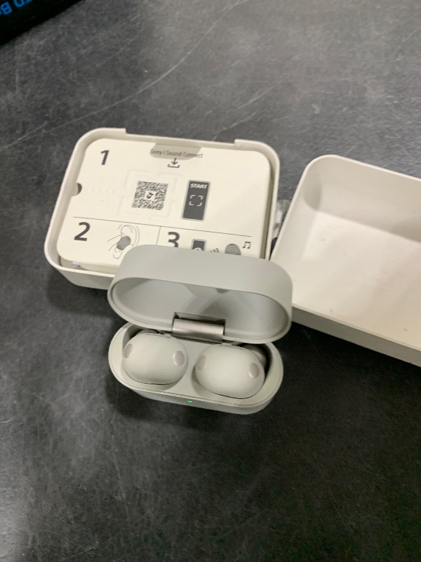 View 2 of Sony WF-1000XM6 The Best Truly Wireless Noise Cancelling Earbuds (2026 Model), Bluetooth in-Ear Headphones, with Studio-Quality Sound, Up to 24 Hours of Battery Life, Platinum Silver