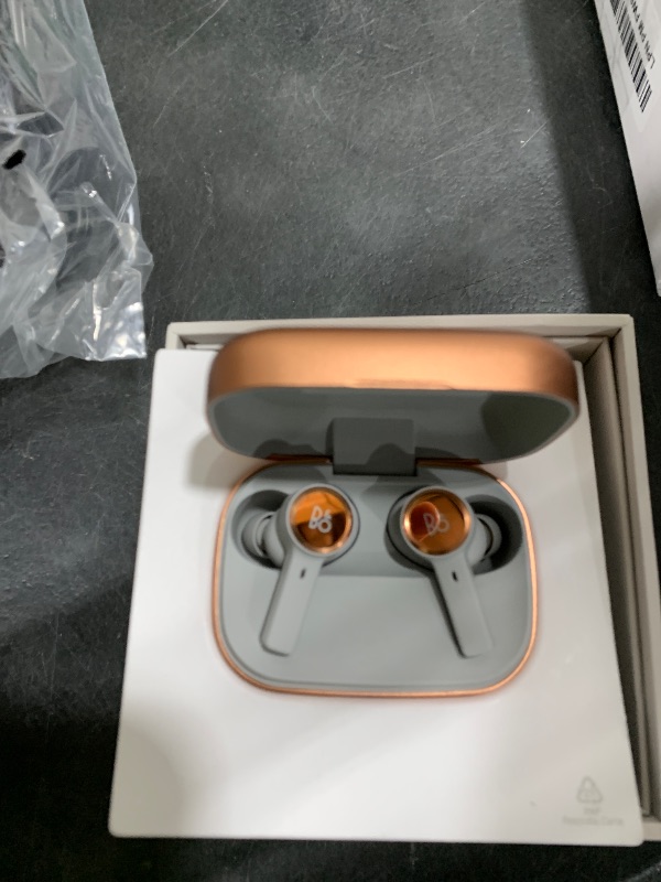 Photo 1 of Bang & Olufsen Beoplay Eleven Premium Wireless in-Ear Earbuds with Bluetooth 5.2 and Active Noise Cancellation, Copper