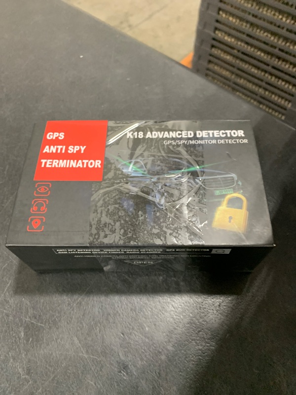 Photo 1 of Hidden Camera Detector, GPS Tracker, and Infrared Camera Three in one Anti spy Detector for Easy Portability. Suitable for Hidden Device detectors in Airbnb, Hotels, bathrooms, Homes, and Offices