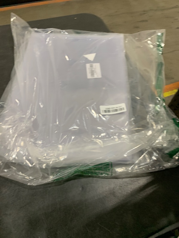Photo 1 of 10 Pieces 11.6" x 16.5" A3 Sized Rigid Print Protectors, Clear Hard Plastic Sheet Protectors, Top Loading Plastic Paper Sleeves Cover for Photo Posters Birth Certificates Menu Document Holder (10pcs)