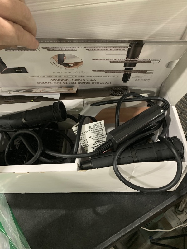 Photo 1 of Shark FlexStyle Air Styling & Drying System, Powerful Hair Blow Dryer & Multi-Styler with Auto-Wrap Curlers, Oval Brush, Concentrator Attachment, Mocha, HD431BR