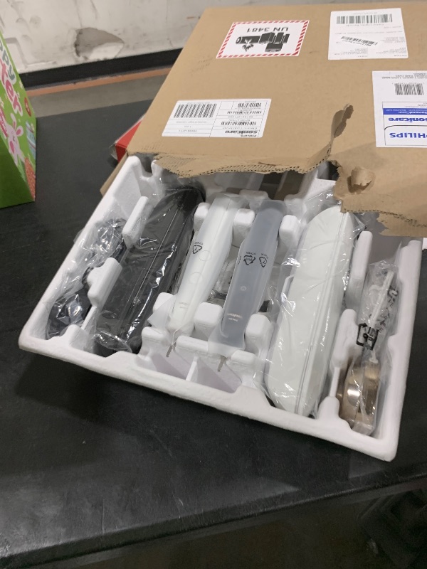 Photo 1 of Philips Sonicare DiamondClean Connected Electric Toothbrush 2 Pack, x2 Sonic Toothbrushes, x2 Charging Travel Cases, x2 A3 Brush Heads, 12 Brushing Settings, (Black and Rose Gold) Model HX9912/71