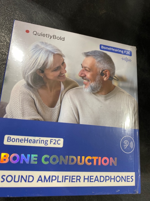 Photo 1 of QuietlyBold CORE Bone Conduction Sound Amplifier – Open-Ear Personal Listening Wearable for Clearer Conversations