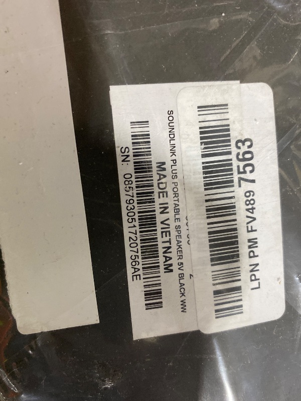 Photo 1 of Bose SoundLink Plus Portable Bluetooth Speaker, Wireless Outdoor Speaker, Up to 20 Hours Battery Life, Waterproof and Dustproof, Black