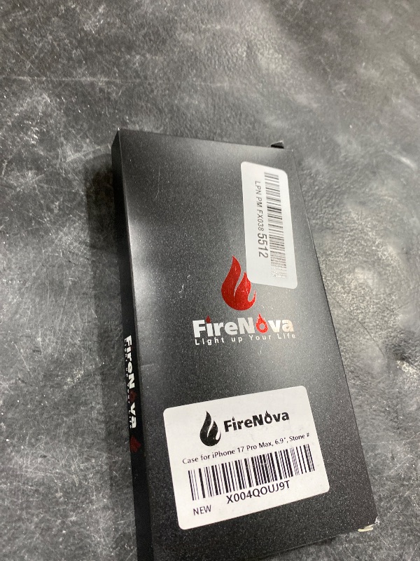 Photo 1 of FireNova Magnetic for iPhone 17 Pro Max Case, Compatible with MagSafe, [Integrated Silicone Camera Control Button] [Camera Protection] Anti-Scratch Microfiber Lining Phone Case, 6.9", Stone