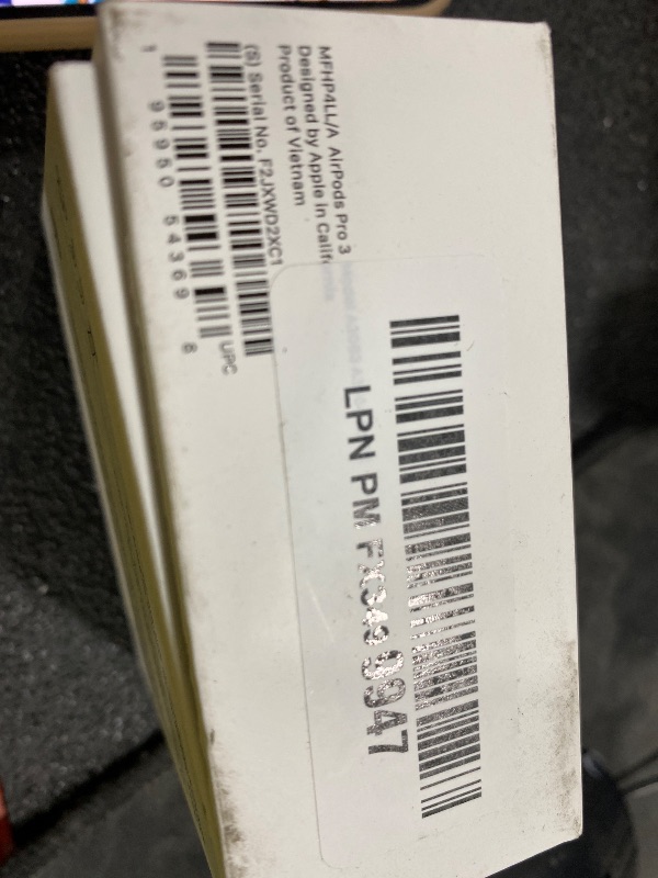 Photo 1 of Apple AirPods Pro 3 Wireless Earbuds, Active Noise Cancellation, Live Translation, Heart Rate Sensing, Hearing Aid Feature, Bluetooth Headphones, Spatial Audio, High-Fidelity Sound, USB-C Charging